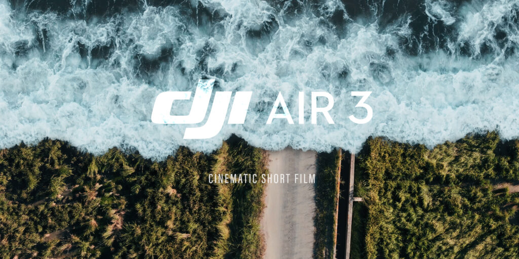 Filmación aérea con drones dji air 3